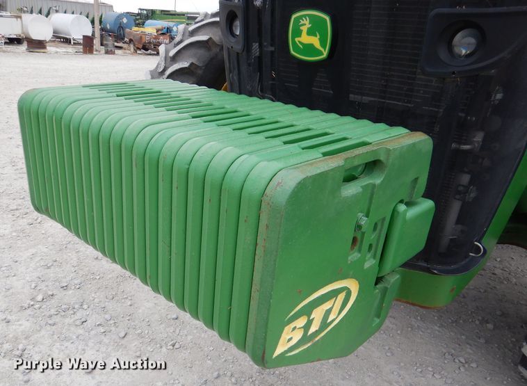 image for item DN5400 2015 John Deere 8345R  MFWD tractor