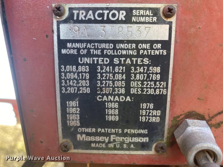 image for item DN6575 1996 Massey Ferguson 390T  tractor
