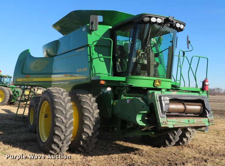 image for item DN7844 2010 John Deere 9770 STS  RWA combine