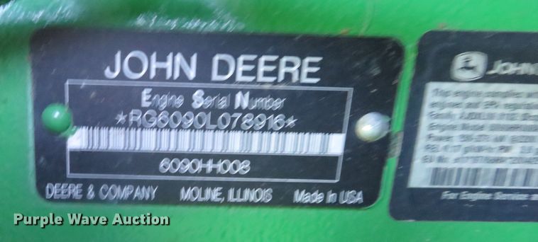 image for item DN7844 2010 John Deere 9770 STS  RWA combine