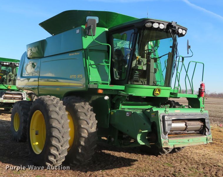 image for item DN7845 2010 John Deere 9770 STS  RWA combine