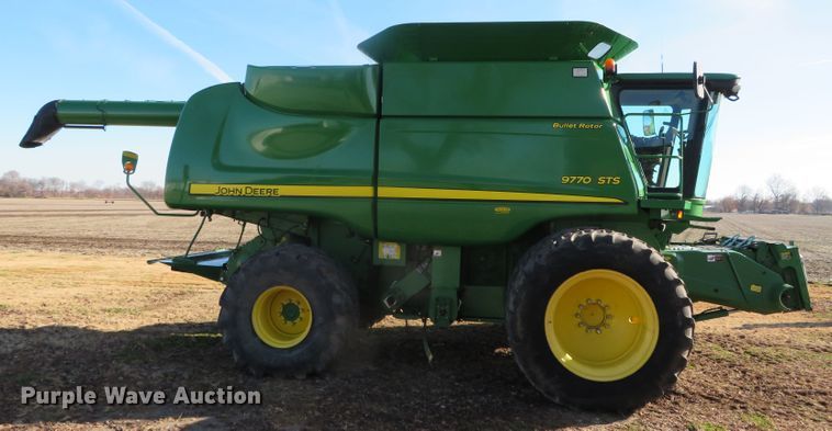 image for item DN7845 2010 John Deere 9770 STS  RWA combine