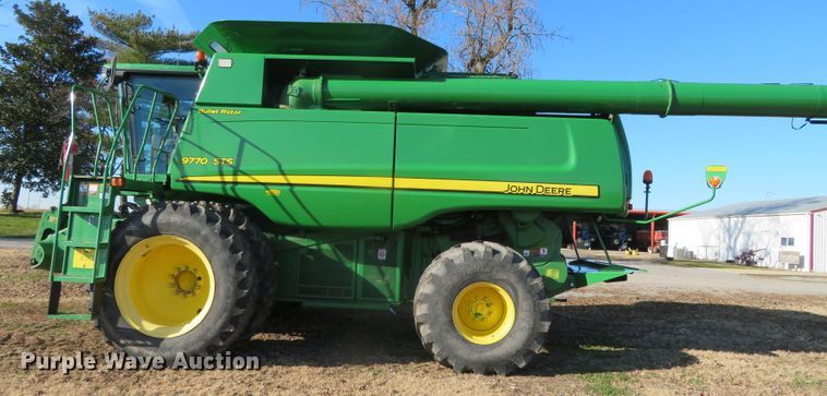 image for item DN7845 2010 John Deere 9770 STS  RWA combine