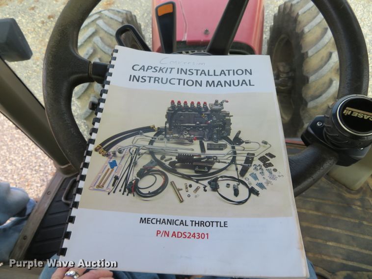 image for item DN7848 2004 Case IH MX255  MFWD tractor