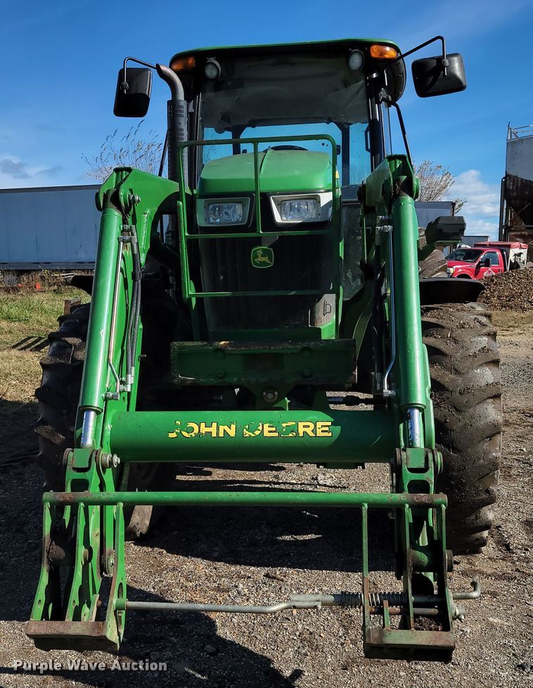 image for item HP9684 2014 John Deere 6115D  MFWD tractor