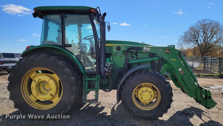 image for item HP9684 2014 John Deere 6115D  MFWD tractor