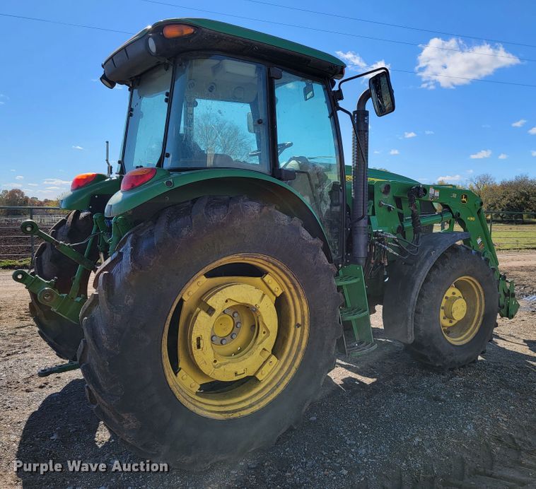 image for item HP9684 2014 John Deere 6115D  MFWD tractor