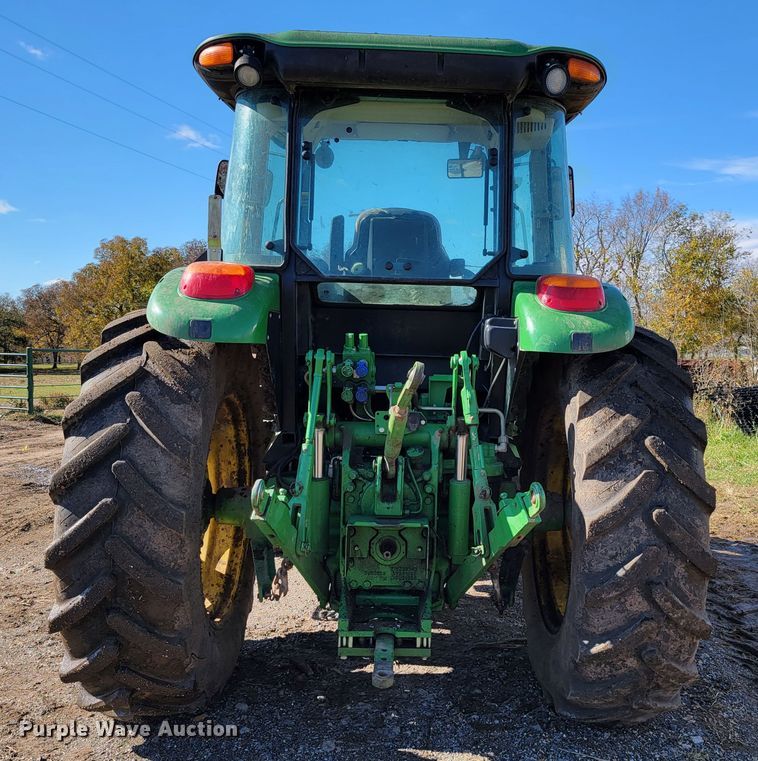 image for item HP9684 2014 John Deere 6115D  MFWD tractor
