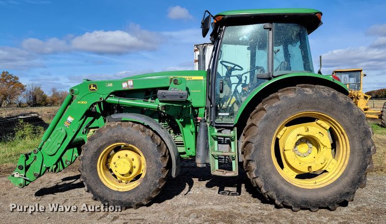 image for item HP9684 2014 John Deere 6115D  MFWD tractor