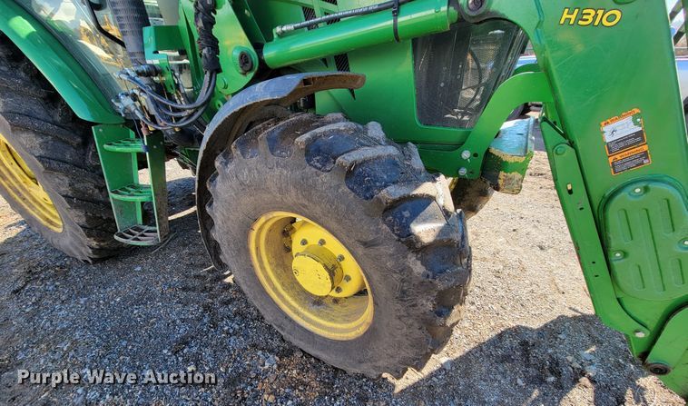 image for item HP9684 2014 John Deere 6115D  MFWD tractor