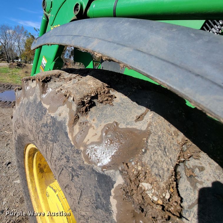 image for item HP9684 2014 John Deere 6115D  MFWD tractor