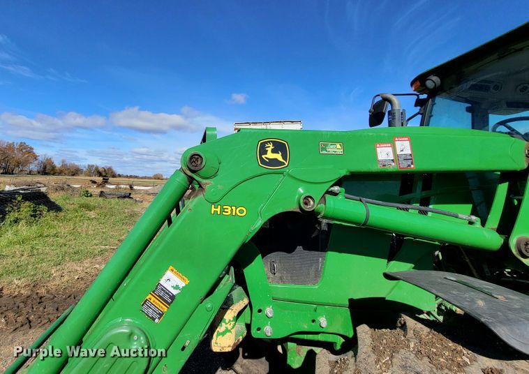 image for item HP9684 2014 John Deere 6115D  MFWD tractor