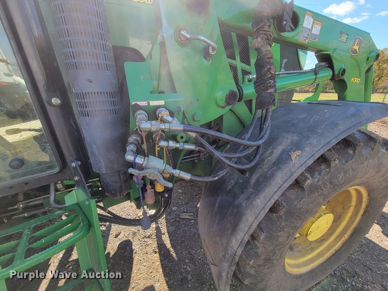 image for item HP9684 2014 John Deere 6115D  MFWD tractor