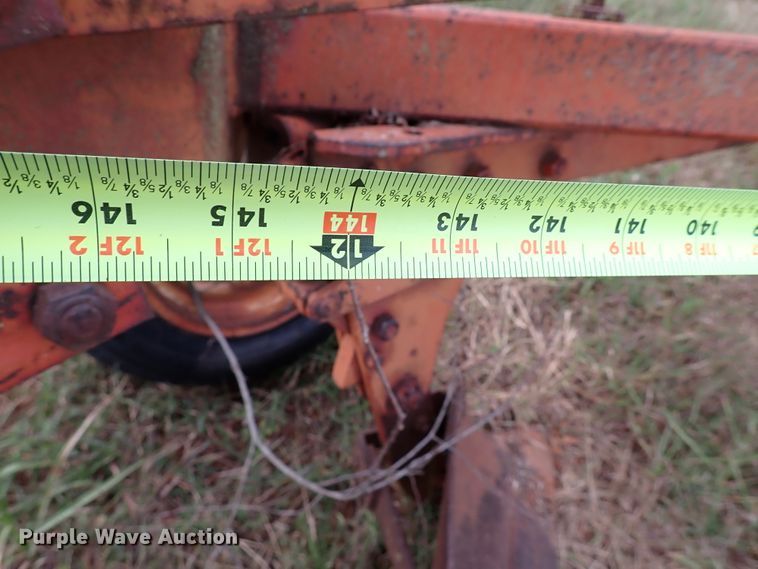 image for item IC9589 Allis Chalmers  six bottom plow