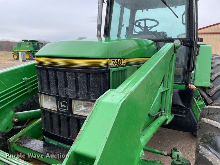 image for item IF9267 John Deere 7400  tractor