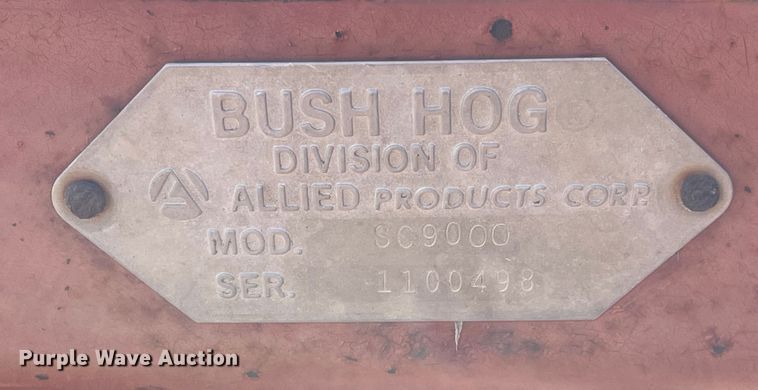 image for item IJ9522 Bush Hog SC9000  mulcher finisher