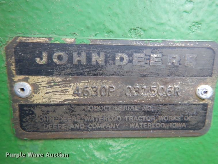 image for item IV9662 1977 John Deere 4630  HFWD tractor