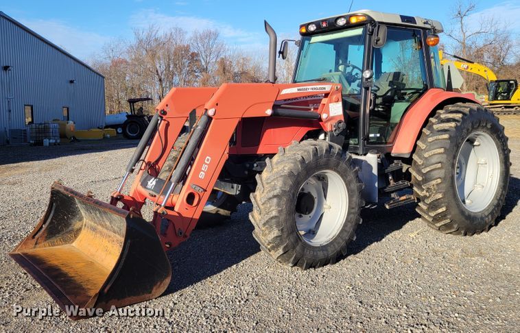 image for item IV9663 2008 Massey Ferguson 5480  MFWD tractor