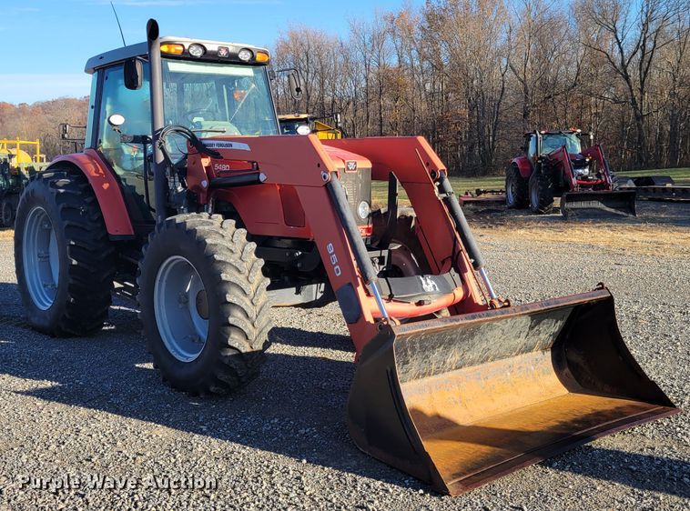 image for item IV9663 2008 Massey Ferguson 5480  MFWD tractor