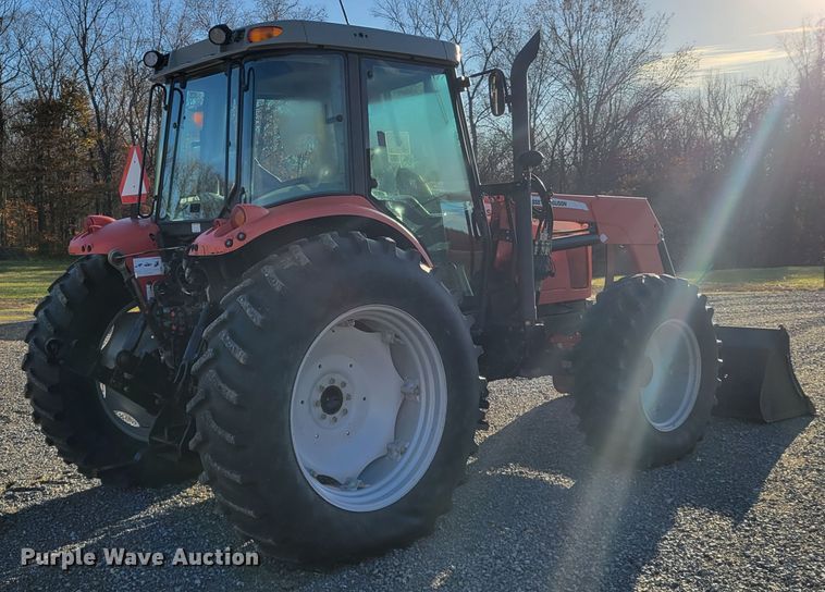 image for item IV9663 2008 Massey Ferguson 5480  MFWD tractor