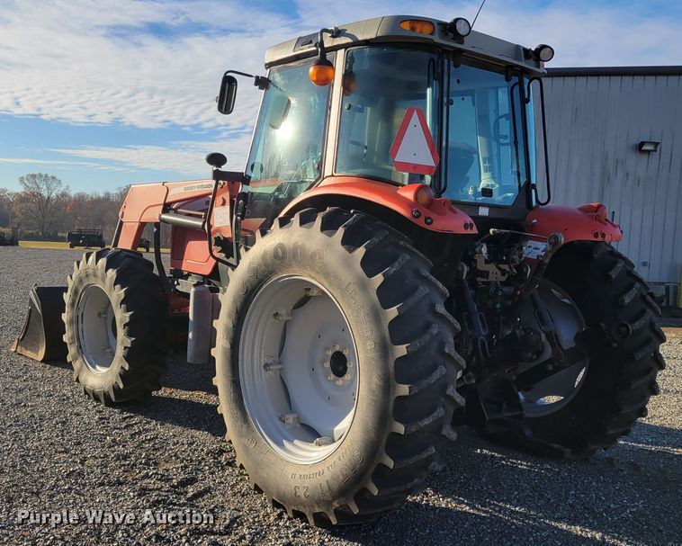 image for item IV9663 2008 Massey Ferguson 5480  MFWD tractor