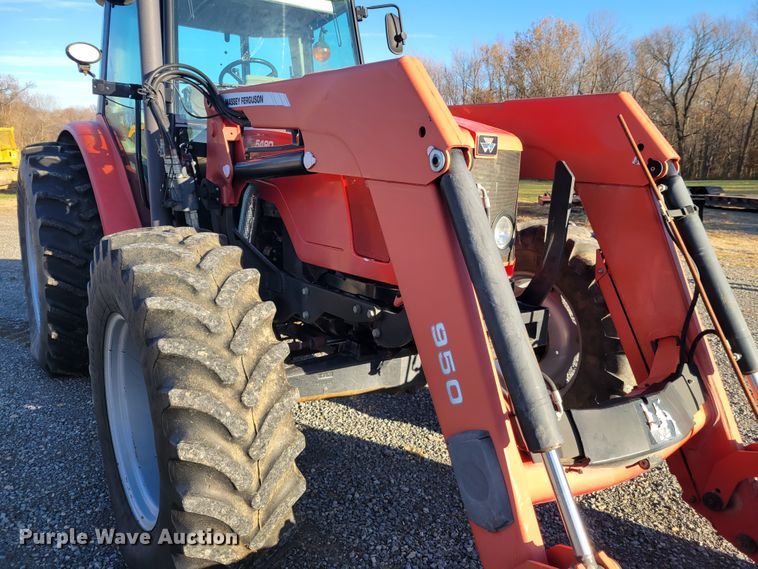 image for item IV9663 2008 Massey Ferguson 5480  MFWD tractor