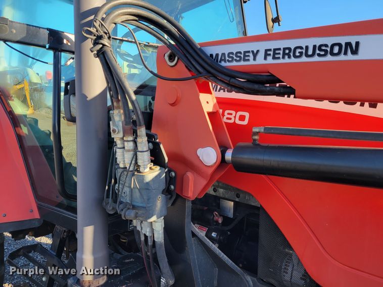 image for item IV9663 2008 Massey Ferguson 5480  MFWD tractor