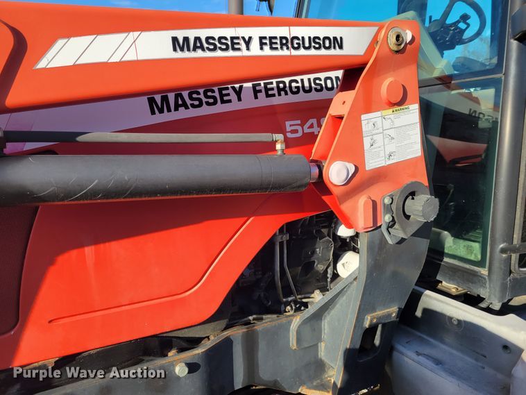 image for item IV9663 2008 Massey Ferguson 5480  MFWD tractor