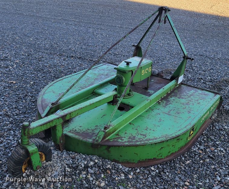 image for item IV9666 John Deere 506  rotary mower