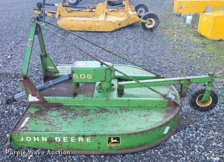 image for item IV9666 John Deere 506  rotary mower