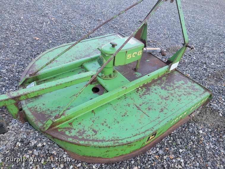image for item IV9666 John Deere 506  rotary mower