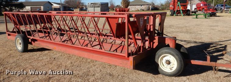 image for item IV9867 Titan West EZMT  hay bale feeder