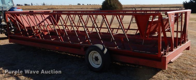 image for item IV9867 Titan West EZMT  hay bale feeder
