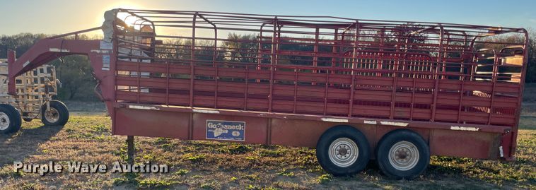 image for item IX9563 1995 Gooseneck A6A1  livestock trailer