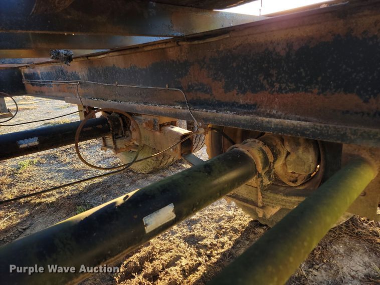 image for item IX9564 1982 Triangle K  equipment trailer