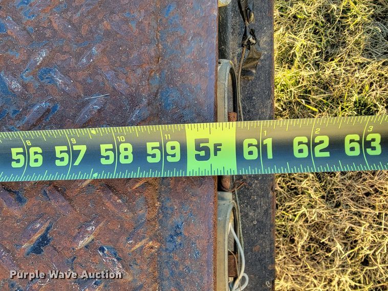 image for item IX9564 1982 Triangle K  equipment trailer