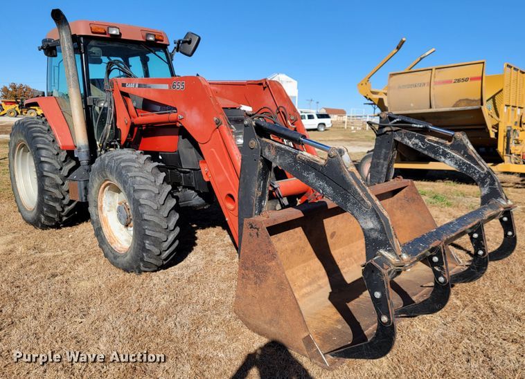 image for item IX9577 2001 Case IH MX110  MFWD tractor