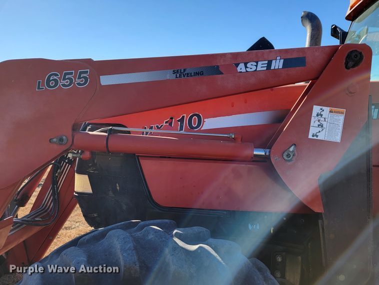 image for item IX9577 2001 Case IH MX110  MFWD tractor