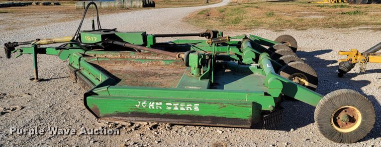 image for item IX9578 John Deere 1517  batwing rotary mower