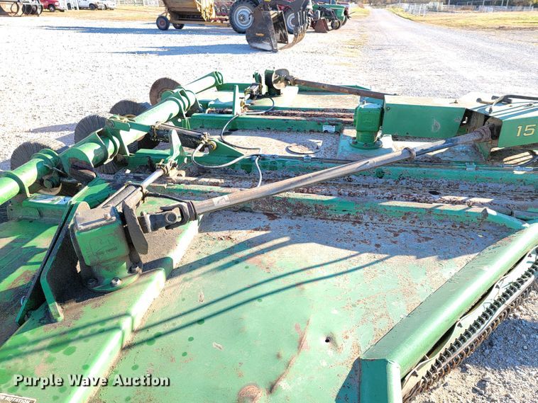 image for item IX9578 John Deere 1517  batwing rotary mower