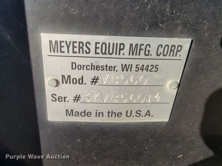 image for item IX9579 Meyers VB560  manure spreader