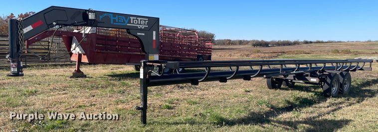 image for item IX9580 Haytoter HT36  hay bale trailer