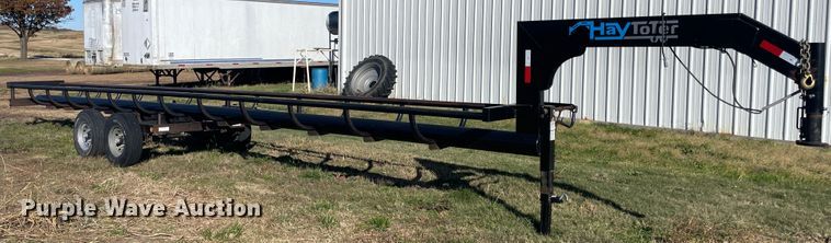 image for item IX9580 Haytoter HT36  hay bale trailer