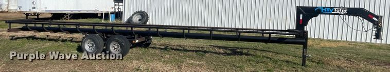 image for item IX9580 Haytoter HT36  hay bale trailer