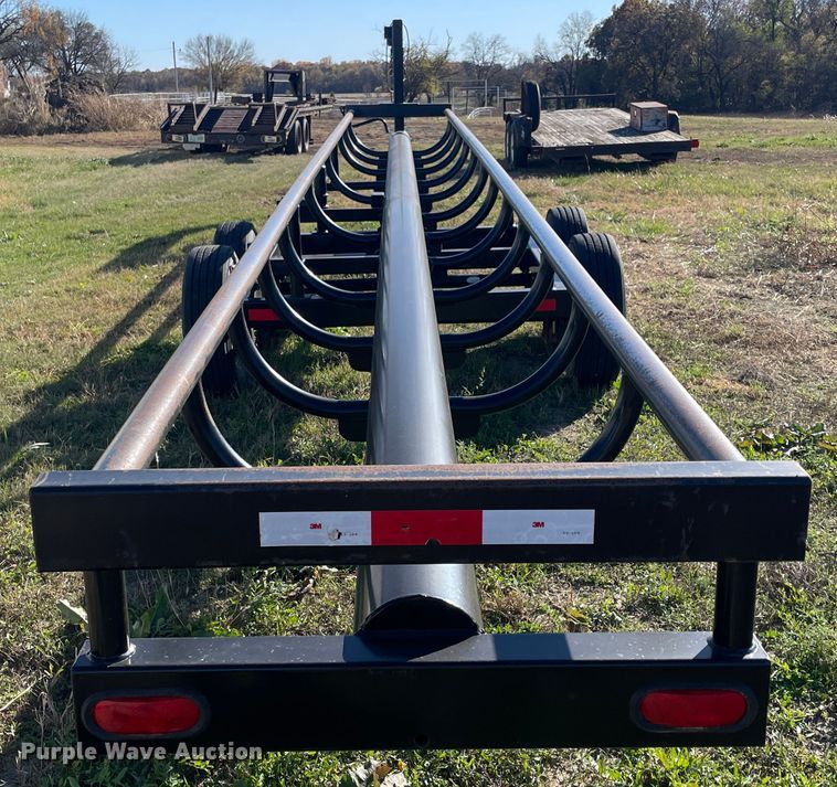 image for item IX9580 Haytoter HT36  hay bale trailer