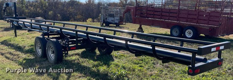 image for item IX9580 Haytoter HT36  hay bale trailer