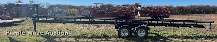 image for item IX9580 Haytoter HT36  hay bale trailer
