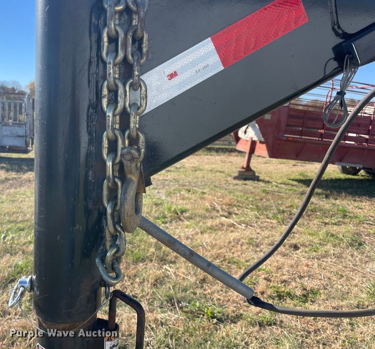 image for item IX9580 Haytoter HT36  hay bale trailer