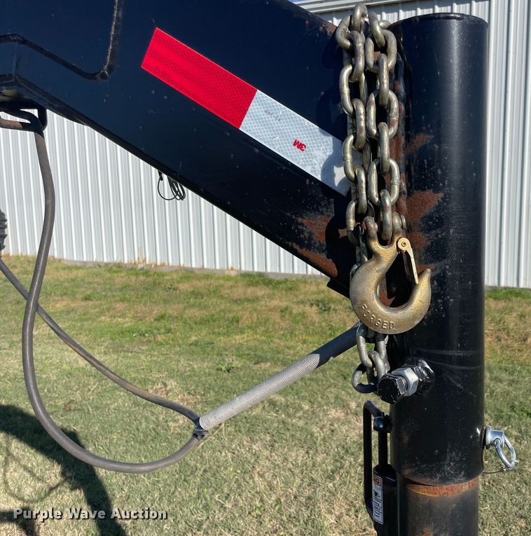 image for item IX9580 Haytoter HT36  hay bale trailer