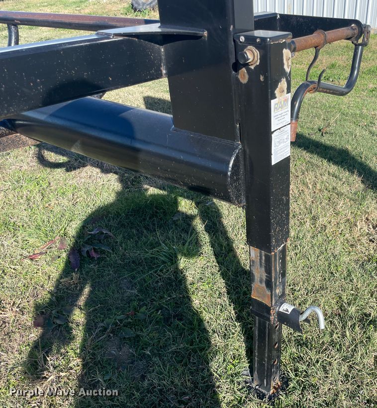 image for item IX9580 Haytoter HT36  hay bale trailer